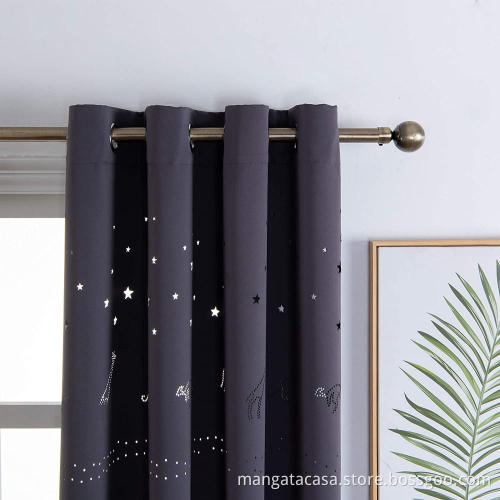 Kids Room Animal Pattern Curtain